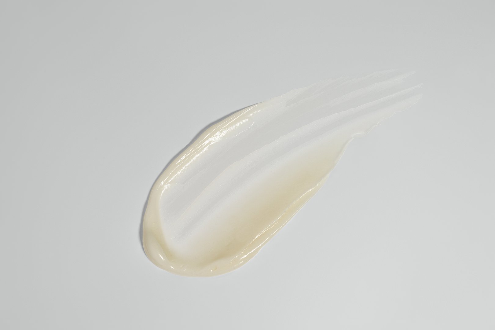 Beauty cream serum swatch smear smudge. Face cream lotion moisturizer texture. Skincare product sample