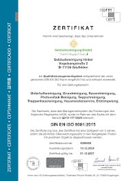 Gebäudereinigung Hinkel Qualität