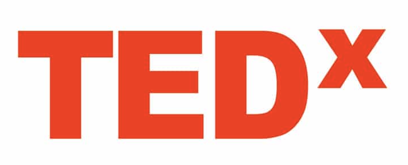 Red TEDx logo on a white background.