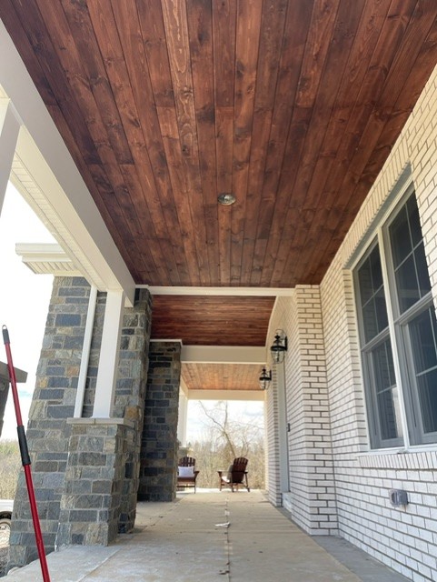 After - Emergency roof rebuild completed