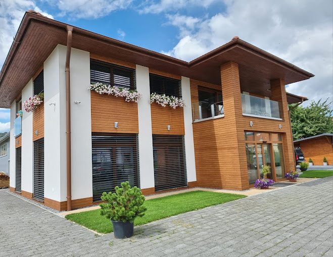 Carpenter hand made wooden furniture in workshop