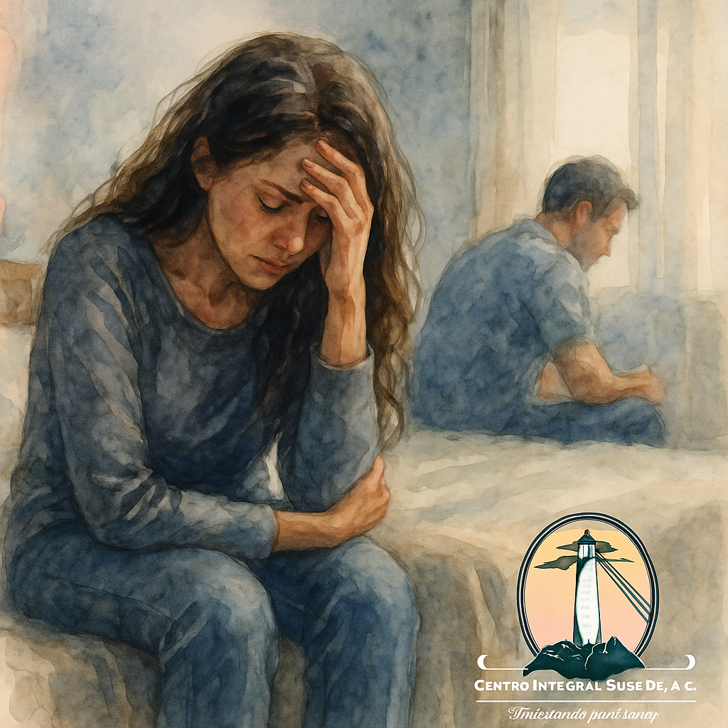 Representación visual de la adicción emocional y el proceso de liberación afectiva