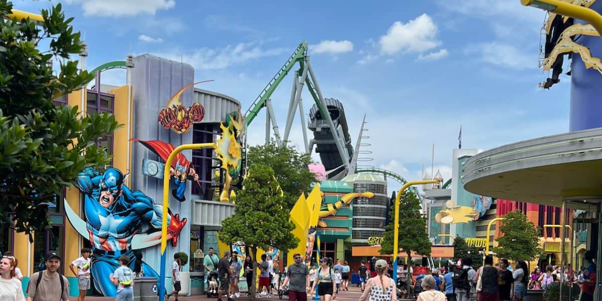 Marvel Super Hero Island attractions