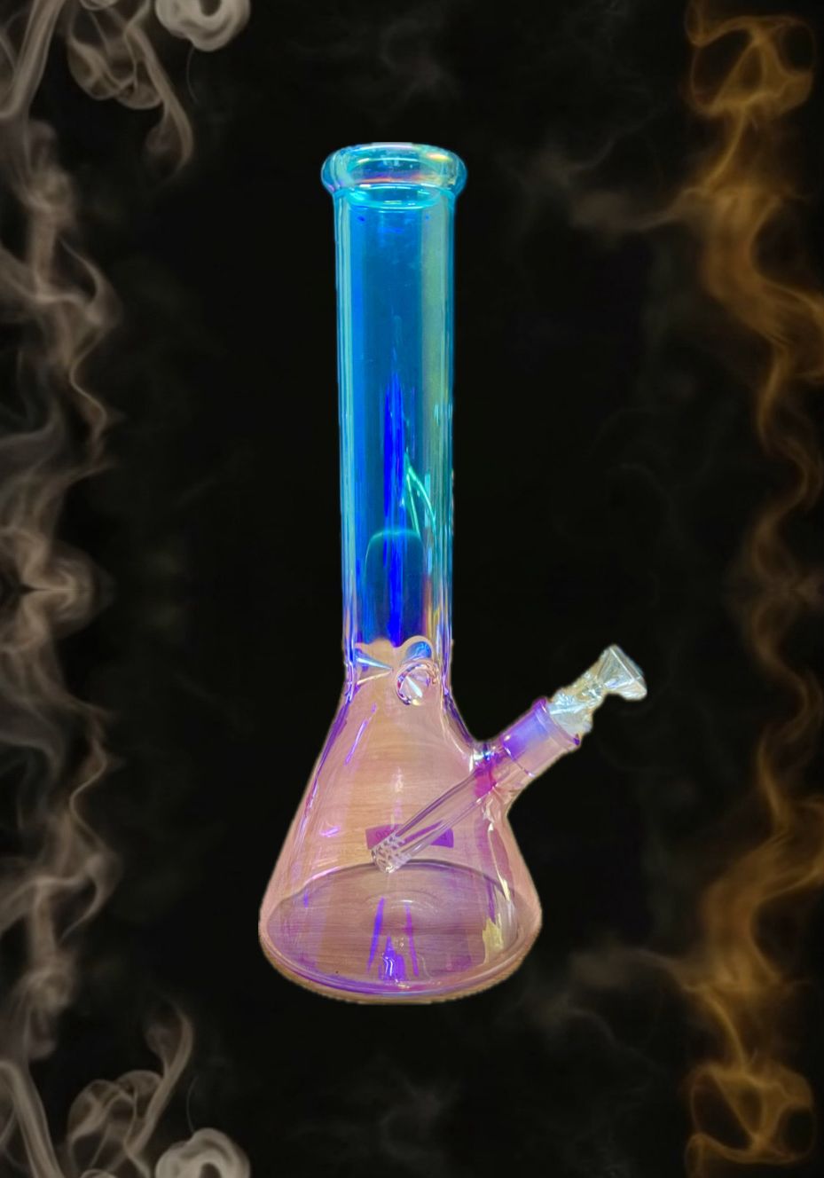 Two Tone Ice Chamber Bong