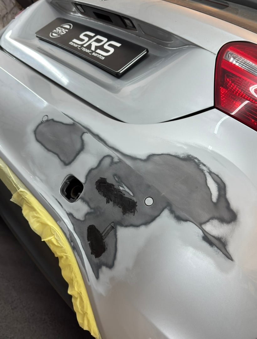 Kunststoffstoßstangen Reparatur Prozess