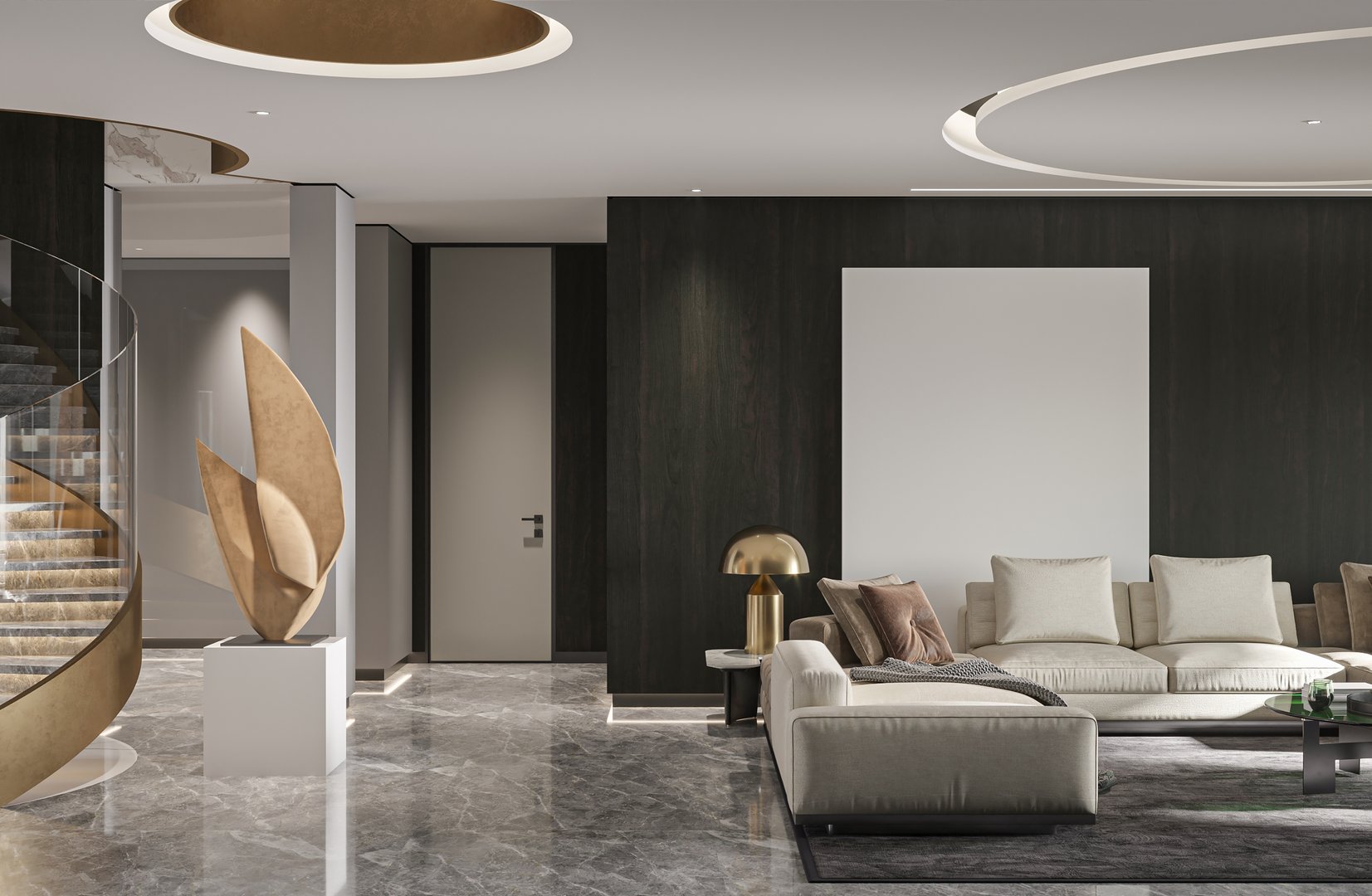 Spacious Living Room renovation