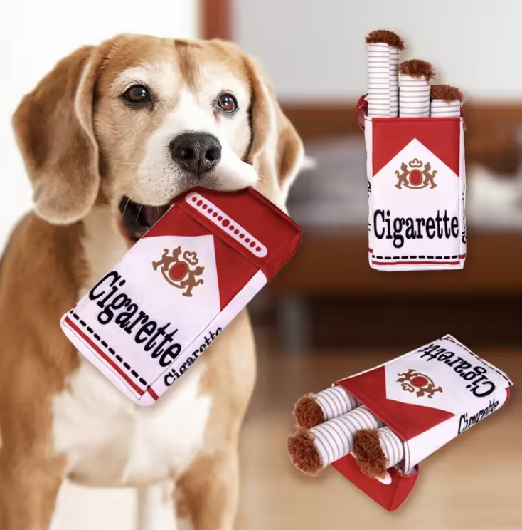 Funny Dog Toy - Cigarette