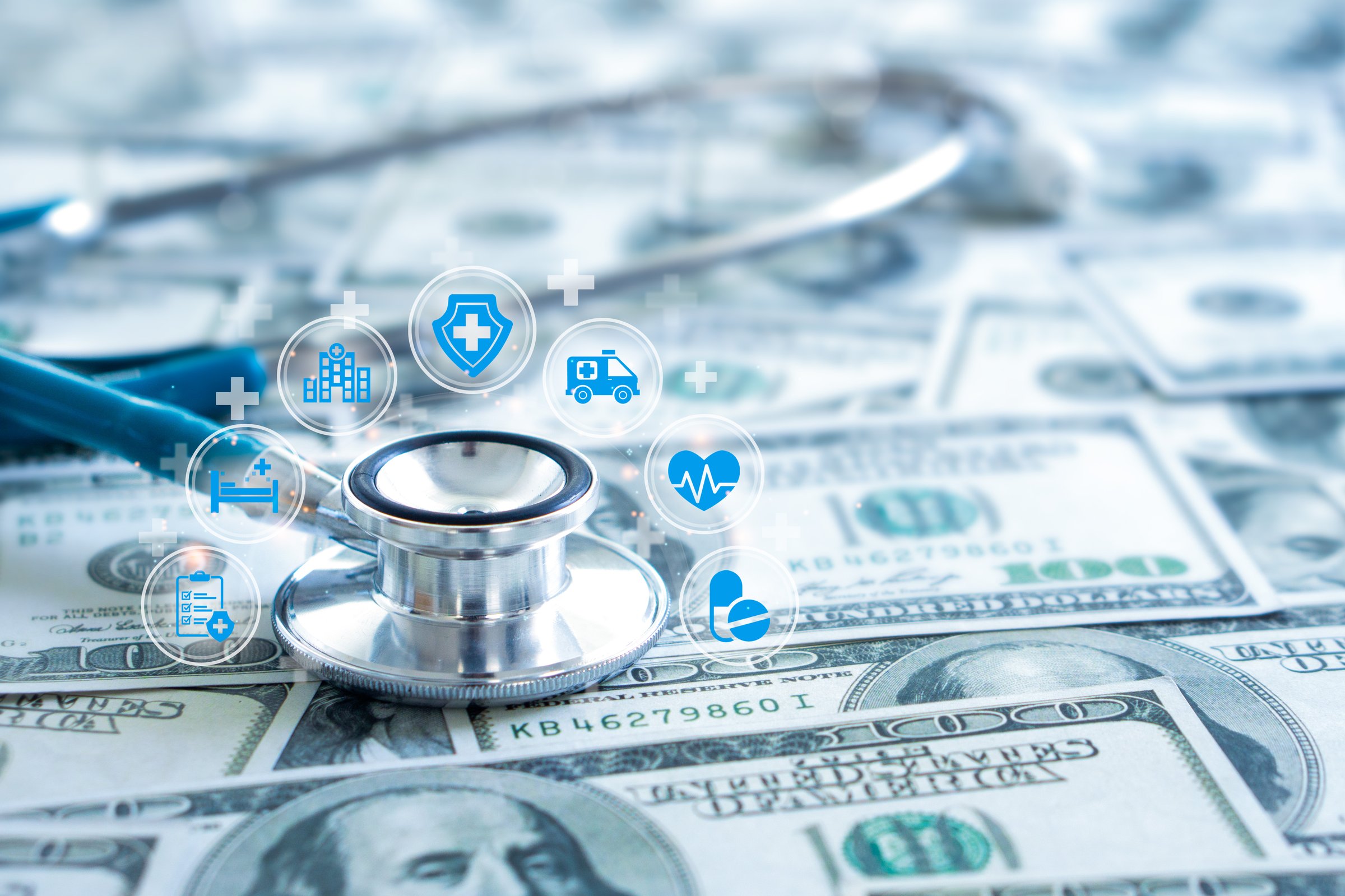 Health insurance and medical welfare concept