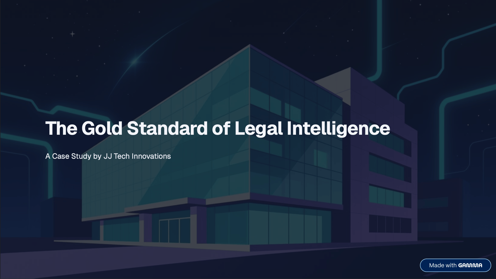 The Gold Standard of Legal Intelligence article preview