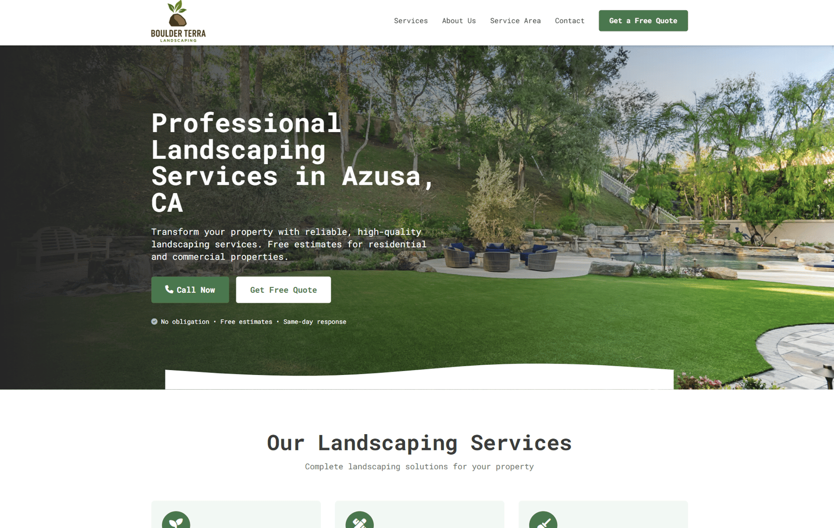 Creative portfolio website showcasing visual design and brand identity