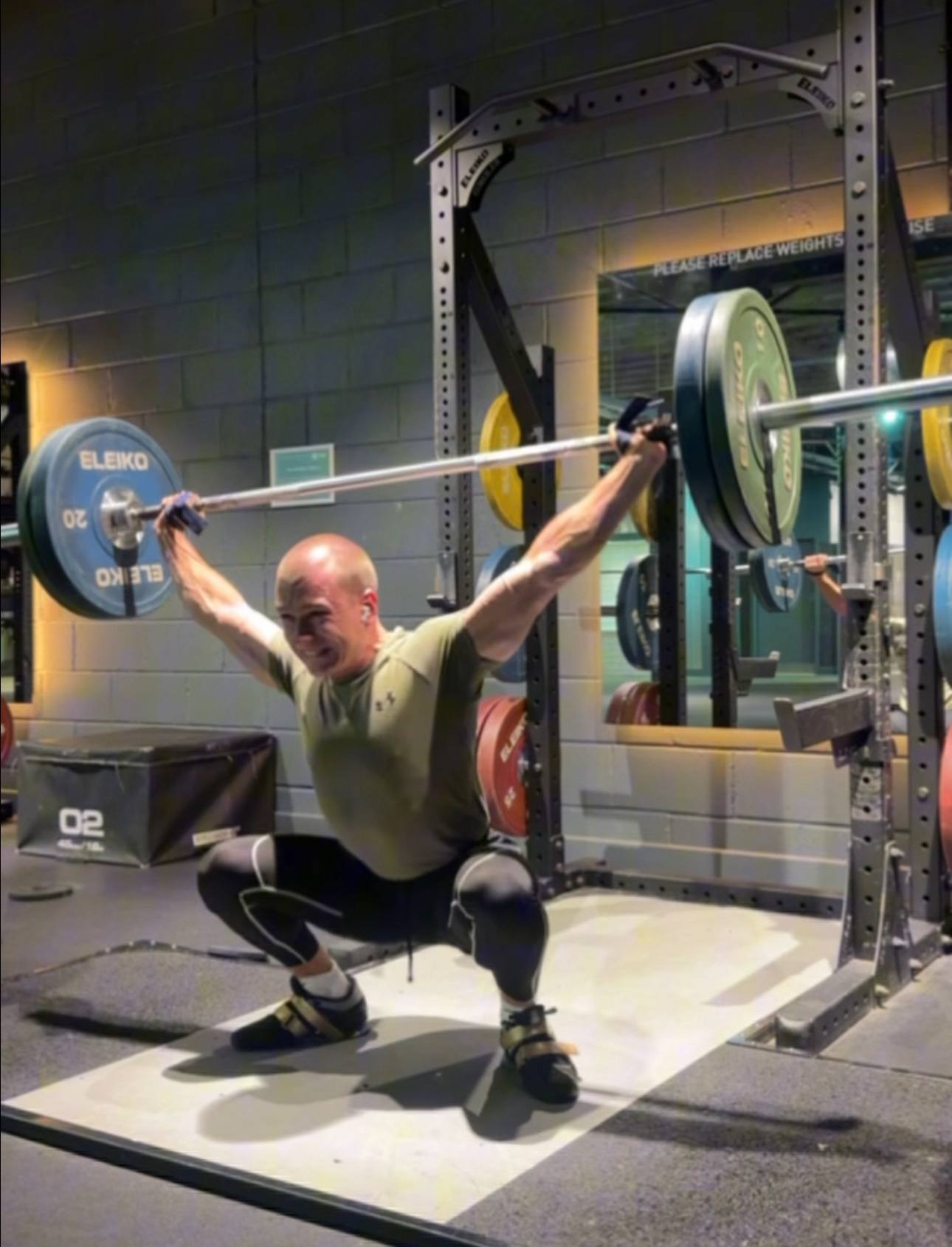 Weightlifting training