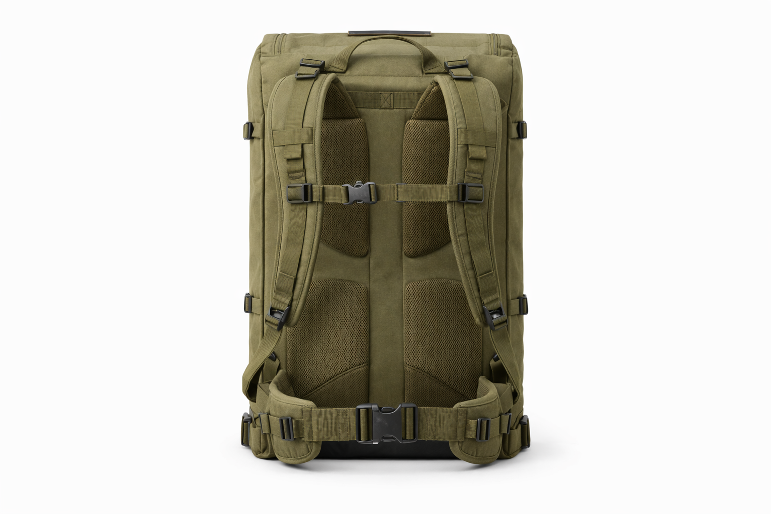 Kauri Pod backpack straps khaki