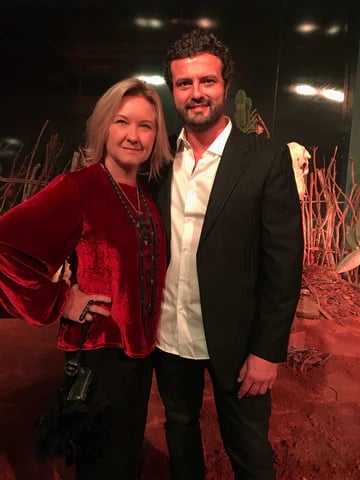 Piteira art déco criada por Isabella Blanco para O Matador