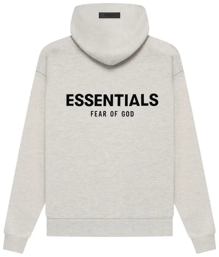Essentials hoodie light oatmeal
