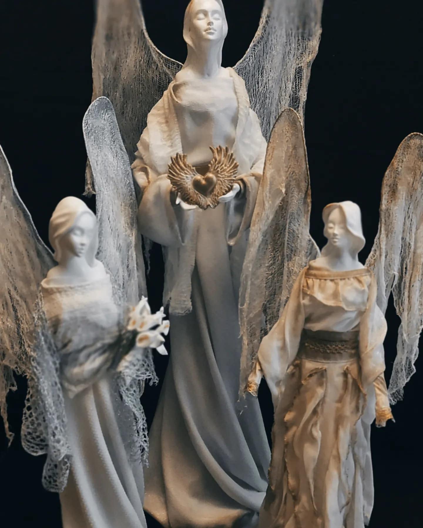 Ręcznie robiony anioł