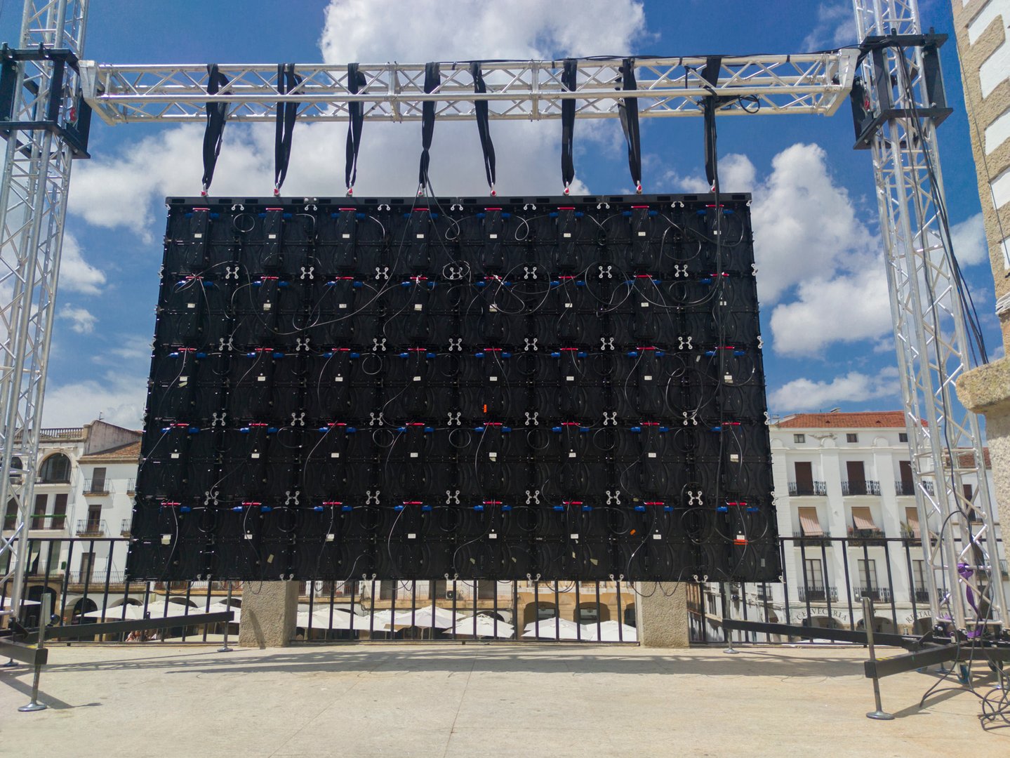 LED video wall screen