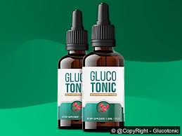 Glucotonic supplement bottle