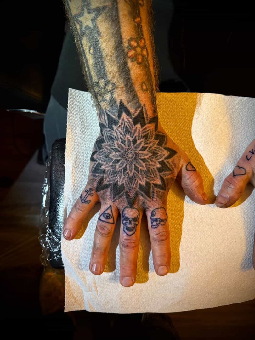 Sandor's tattoo work