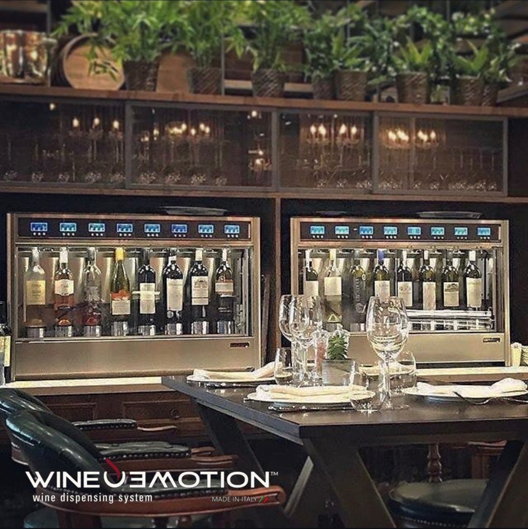 Sistema vino por copeo WineEmotion dispensador tinto licor contador automático para mixología, cava, enología, vinotecas, hotelería, restaurantes, eventos con Thrill