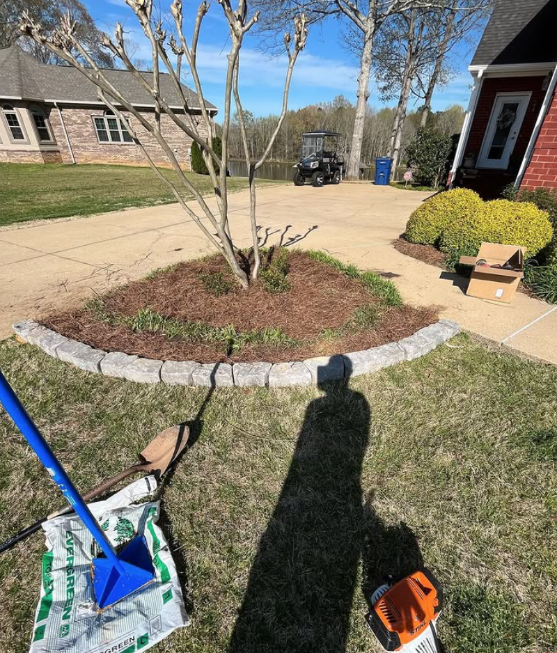 McGlaughn Lawn Care professional work