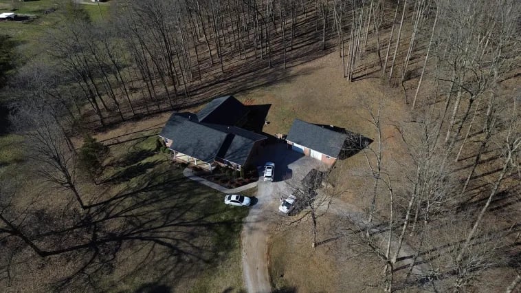 Storm damage roof repair