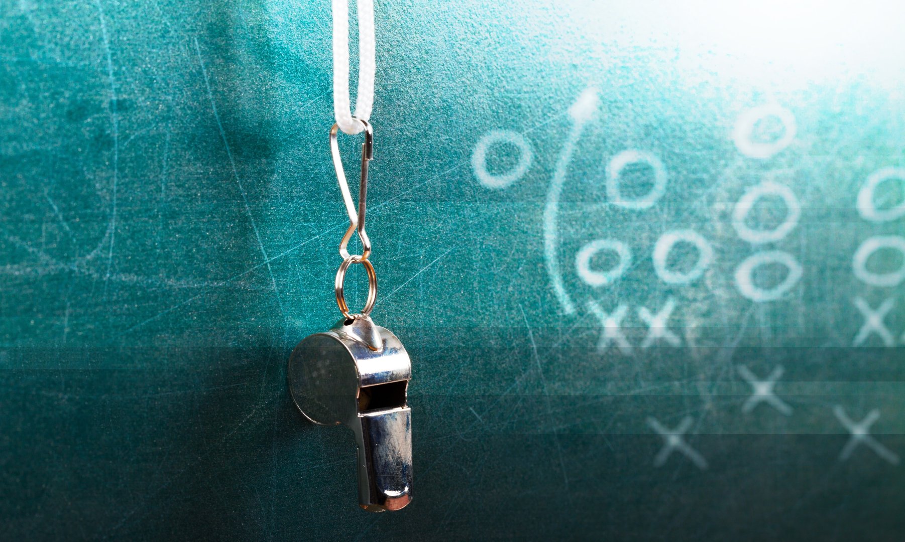 Coach sport whistle strategy backgrounds training blackboard