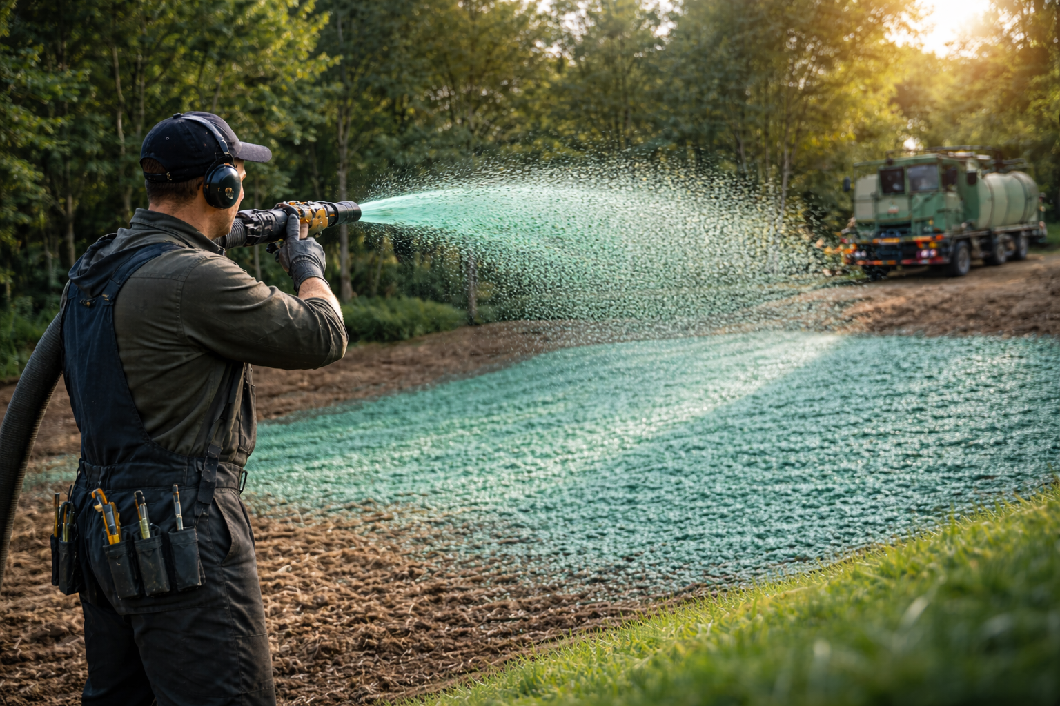 GreenScape Hydroseeding professional lawn care services