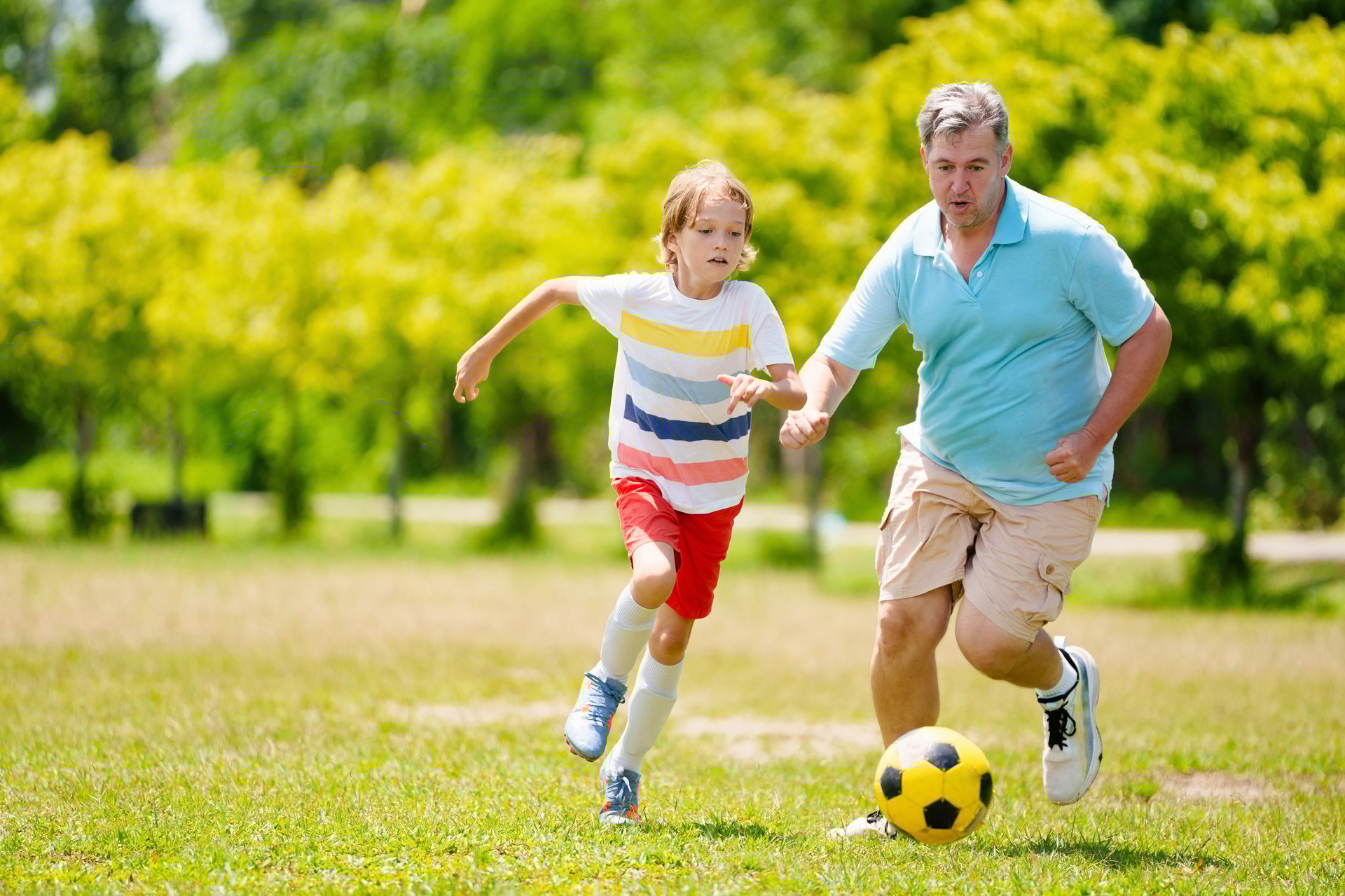 Beginner soccer training
