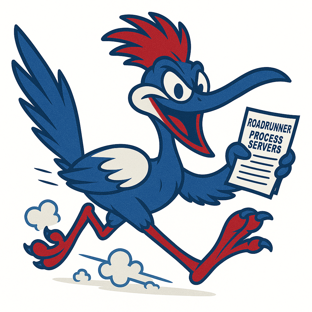 Roadrunner mascot watermark