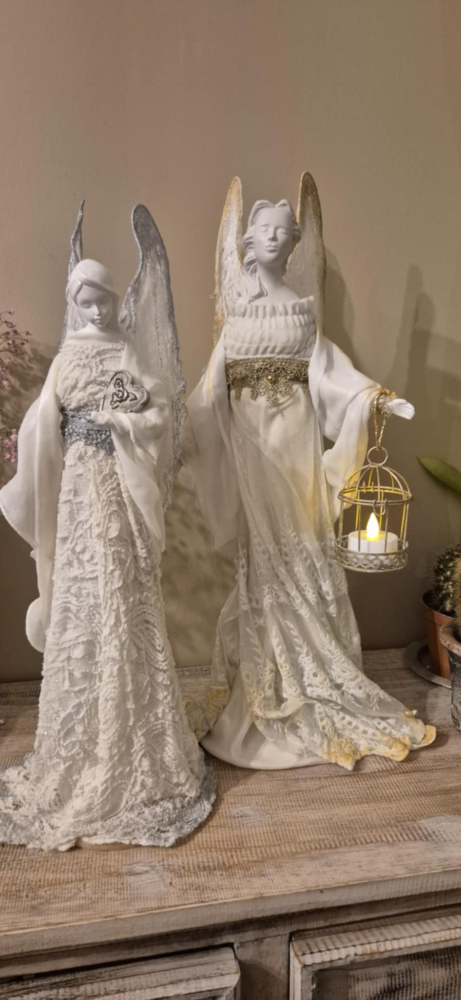 Ręcznie robiony anioł