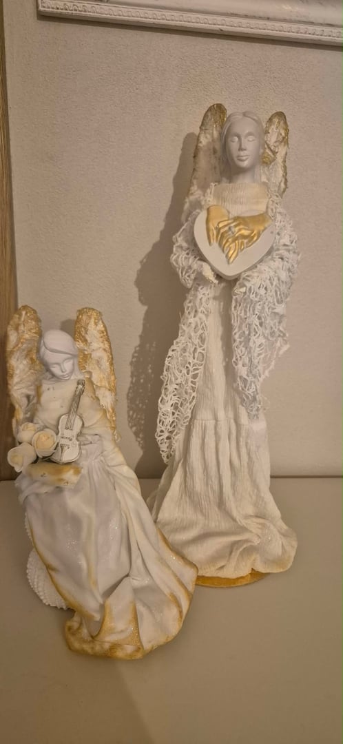 Ręcznie robiony anioł