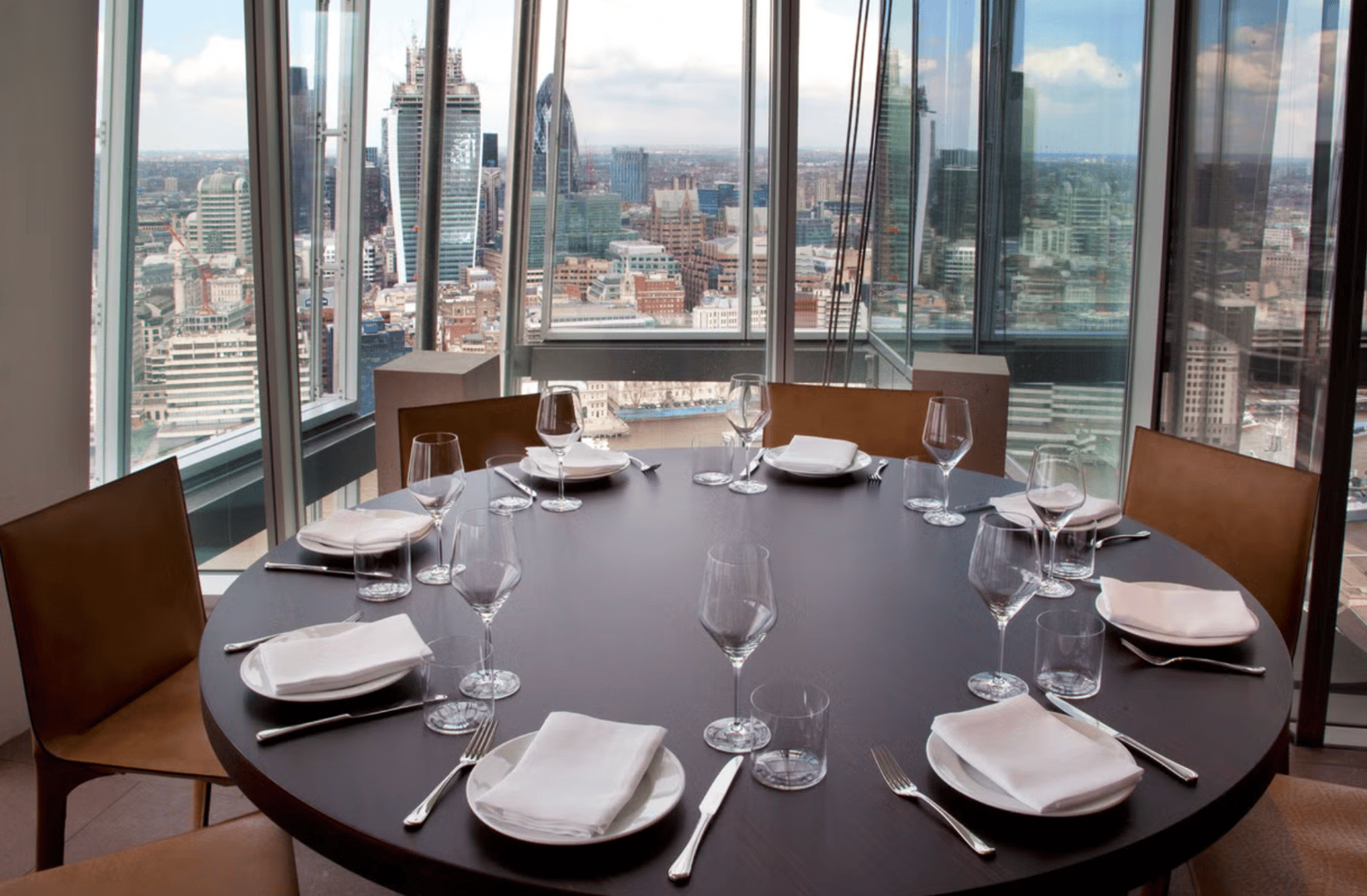 Michelin-Star Restaurant smart glass installation