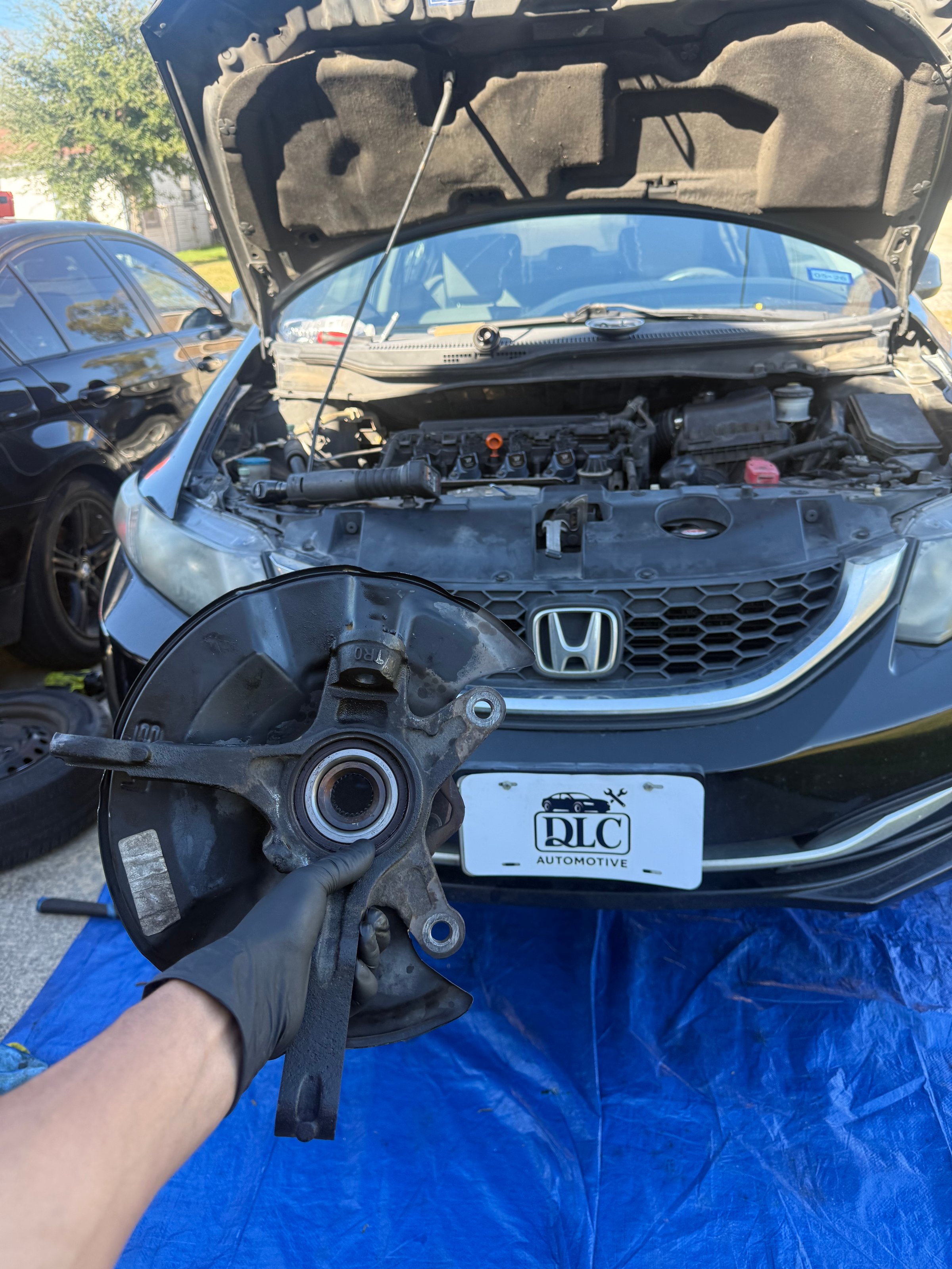 Car serviced at DLC Automotive Houston