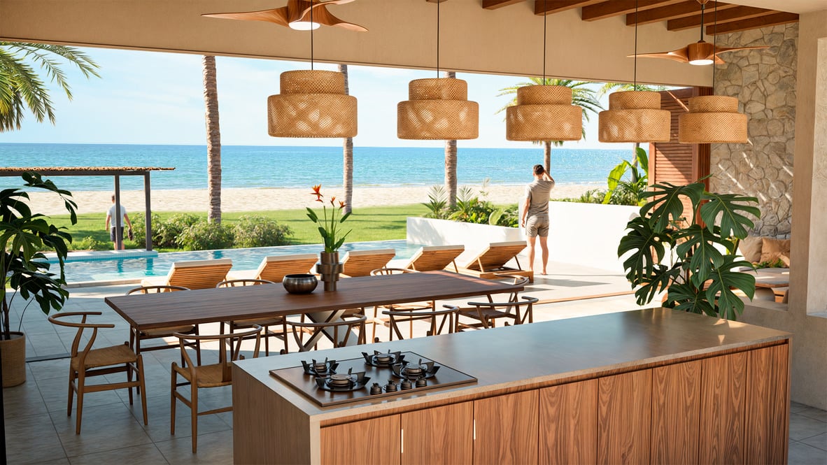 Solea Beachfront property view