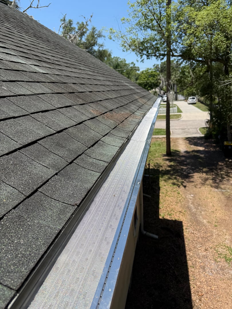 Gutter Guard Installation