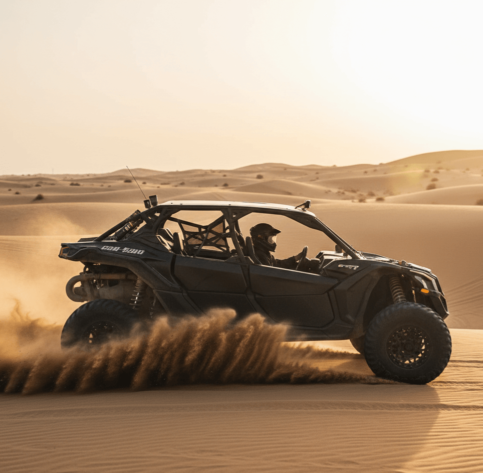 Can-Am Maverick X3 Side View Desert Safari