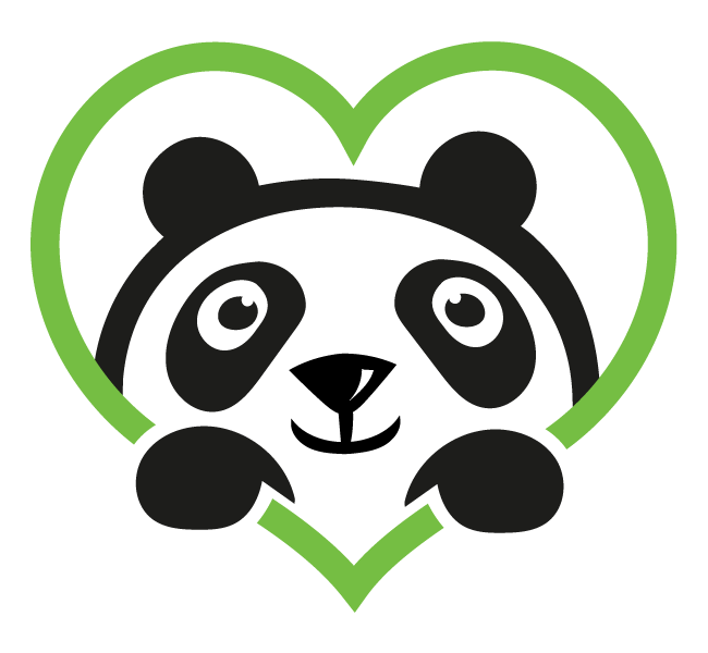 Panda im Herz