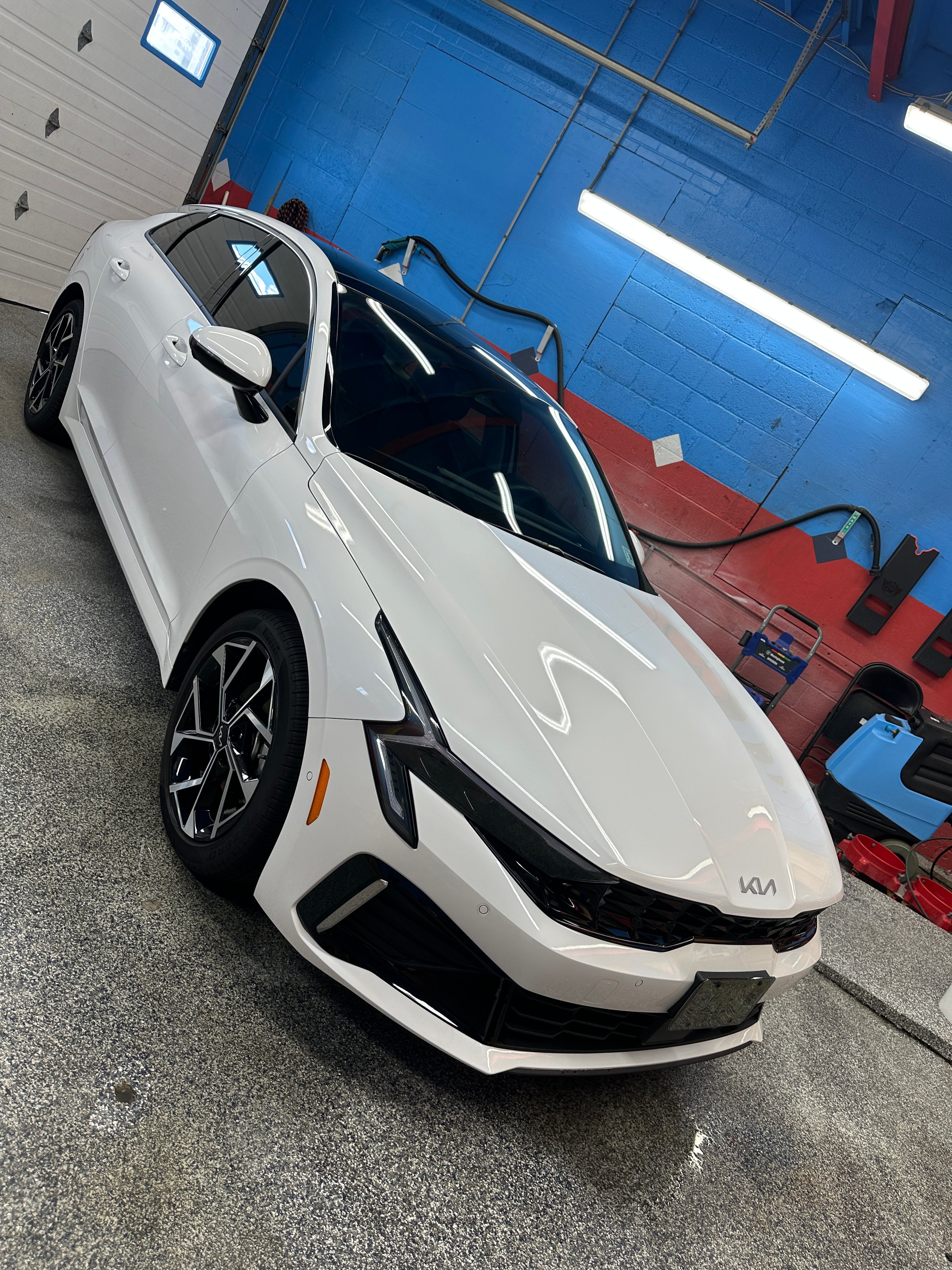 Professional car detailing showcasing exceptional finish