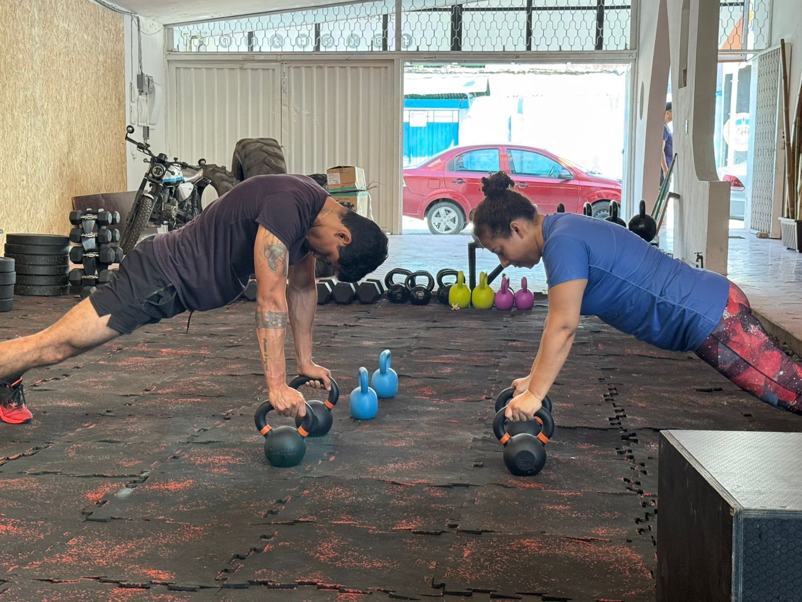 Entrenamiento funcional en grupo