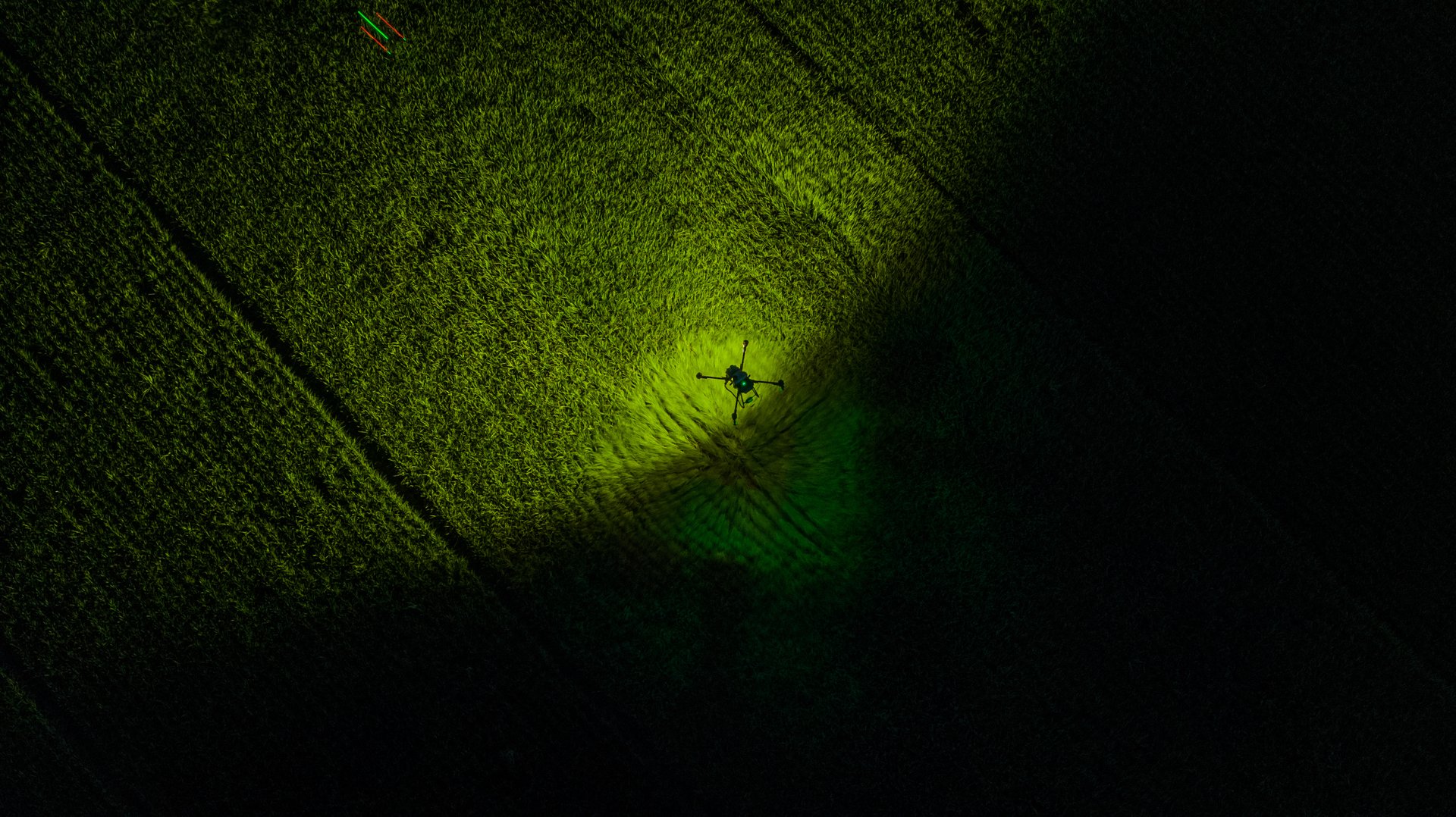 Vista aérea capturada con dron DJI