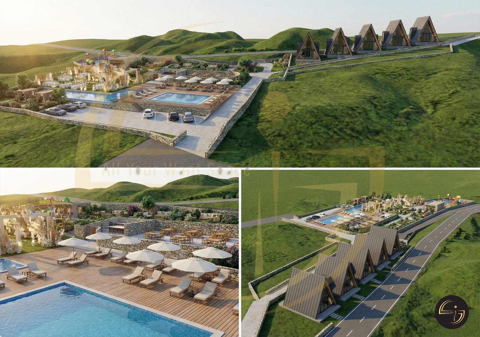 Mountain Resort Venue View