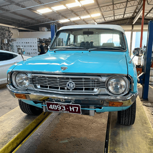 Mechanic working on car at South Geelong Exhausts demonstrating 20 years of quality service