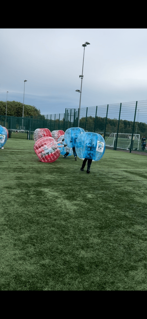 ProBubble Football action from Scotland