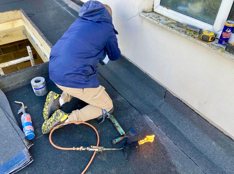 Brand new house extension with quality roofing work completed by APK Roofing