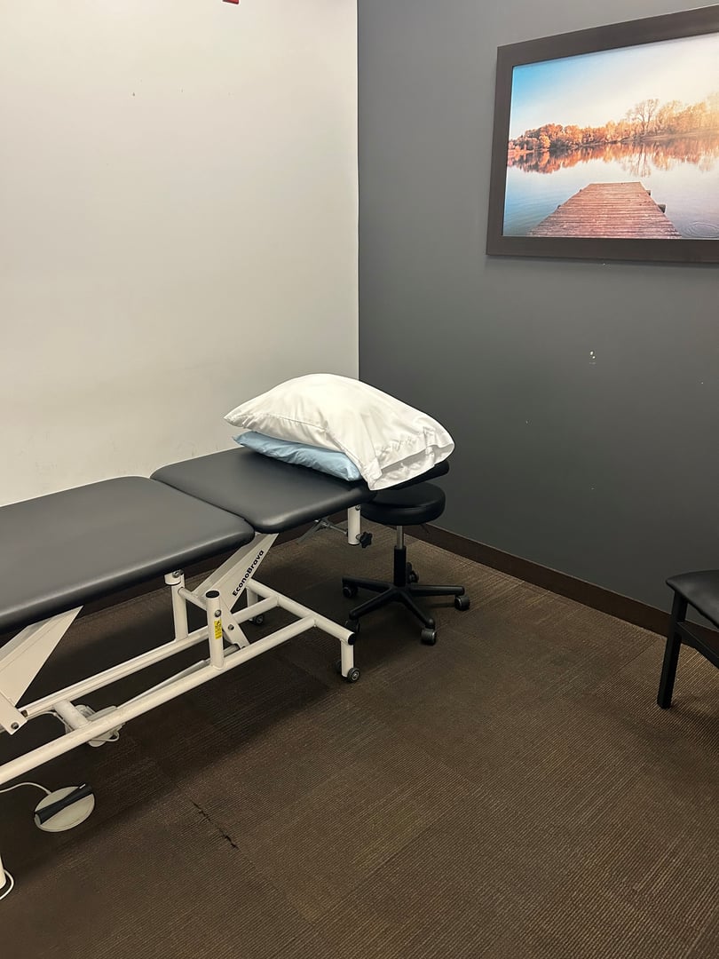 Treatment room at Findlay Creek clinic