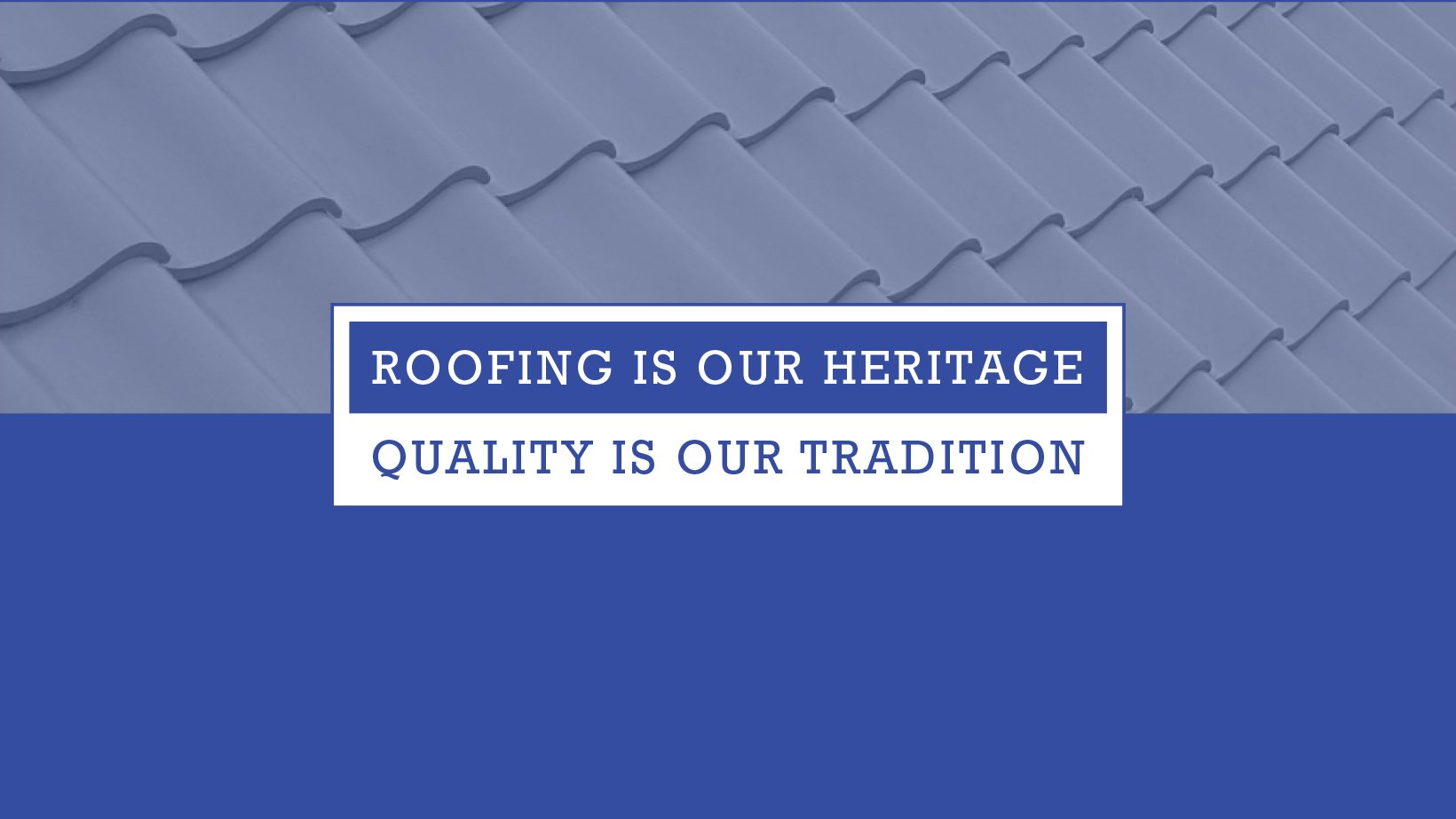 TA Roofing Slogan