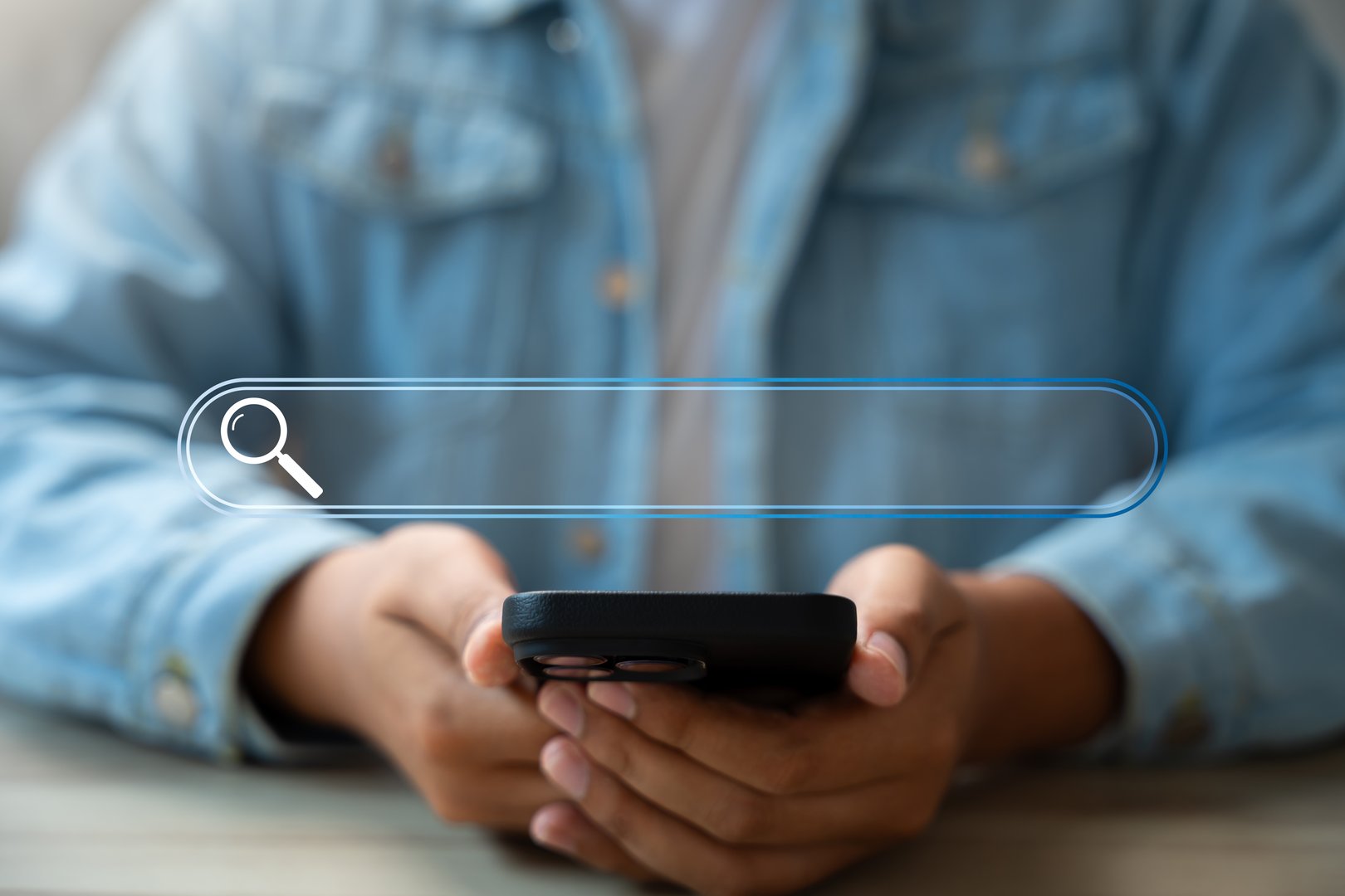 SEO search engine optimization, SEO tools, Businessman using laptop and tablet to gain insights into search engine technology, Browsing the internet, and connecting to the digital world.