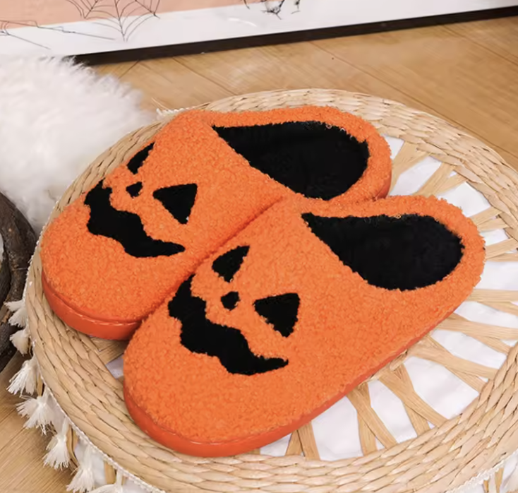 Pumpkin Slippers view 2