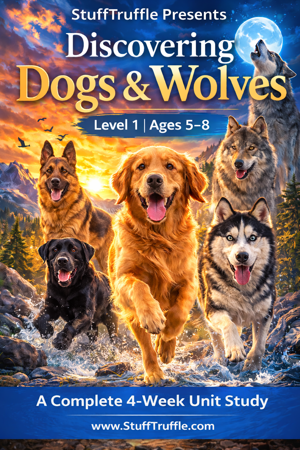 Discovering Dogs and Wolves cover