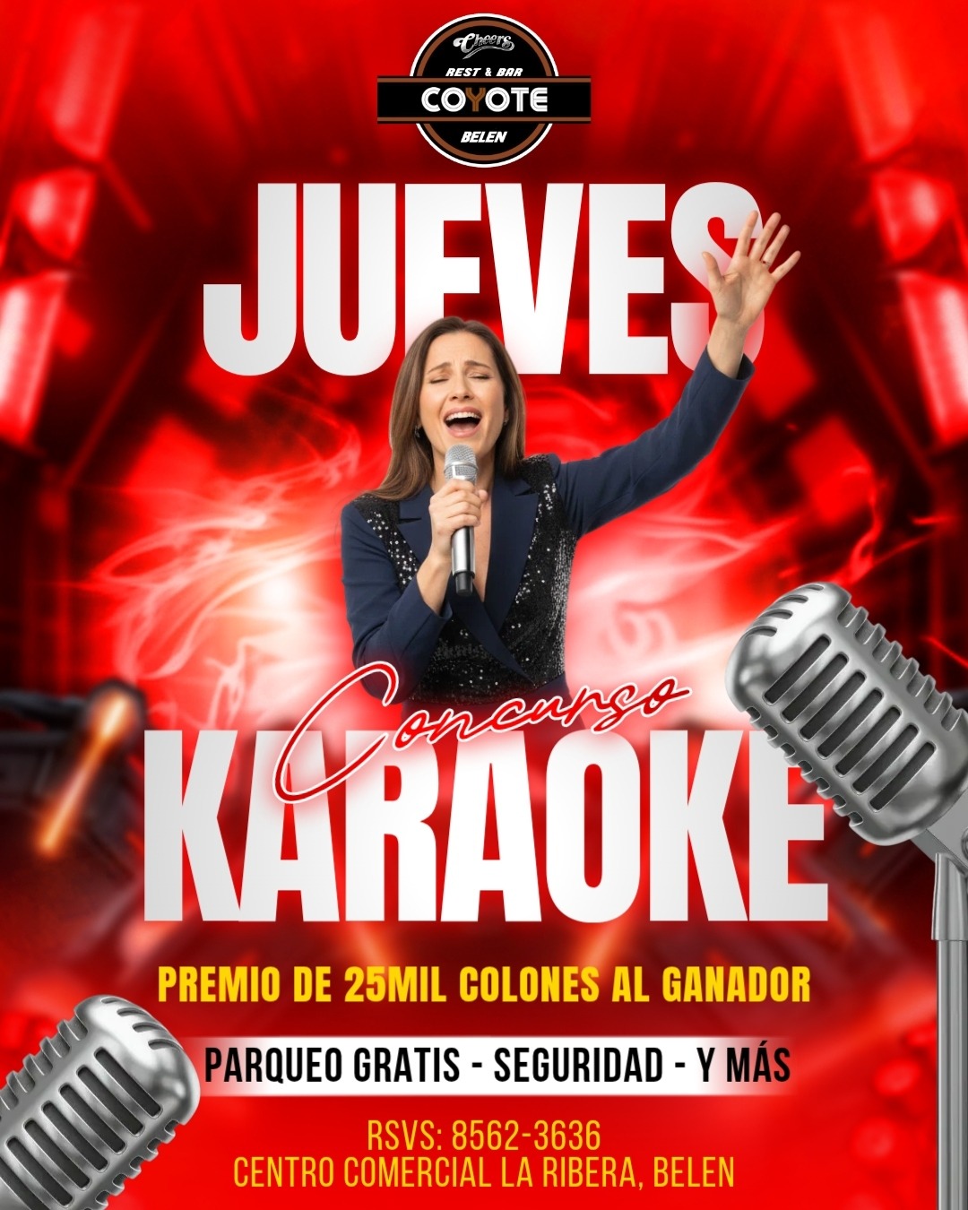 Evento Coyote Belén - Jueves